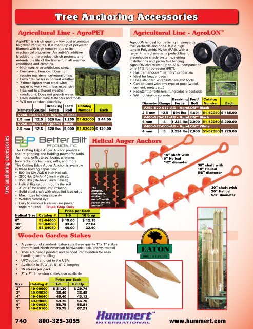 2018-2019 Horticultural Catalog