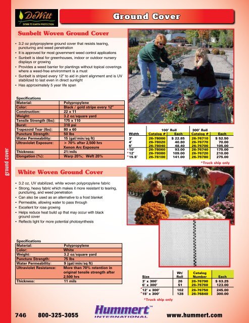 2018-2019 Horticultural Catalog