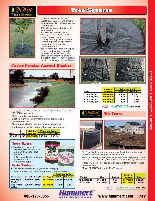 2018-2019 Horticultural Catalog