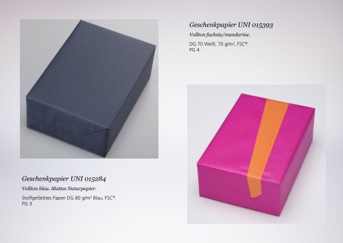 JUNG Geschenkpapier Kollektion 2018