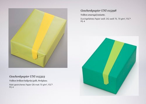 JUNG Geschenkpapier Kollektion 2018