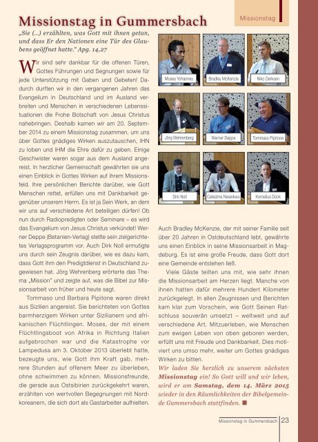 Voice of Hope Magazin 4-5/14