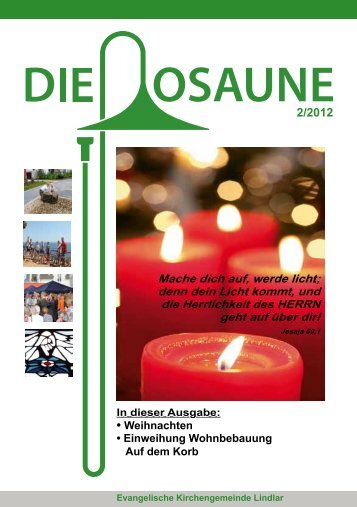 Posaune - Evangelische Kirchengemeinde Lindlar