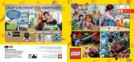 LEGO Katalog 1. HJ 2018