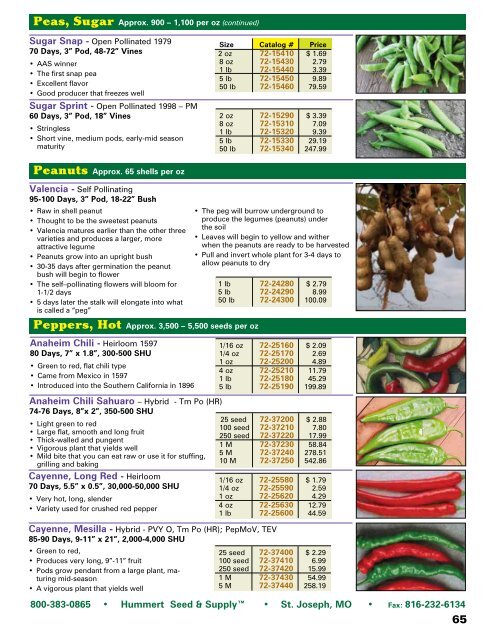 2018 Seed Catalog