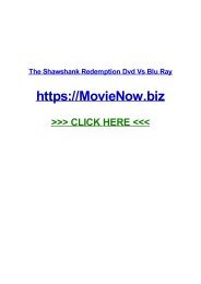 The Shawshank Redemption Dvd Vs Blu Ray