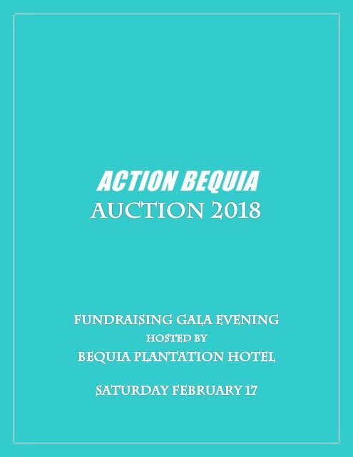 Action Bequia Auction 2018