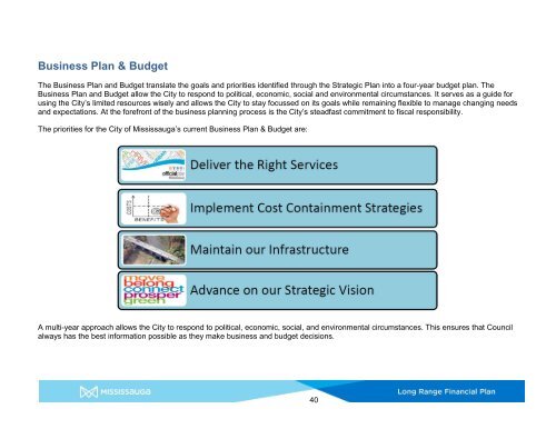 Long Range Financial Plan