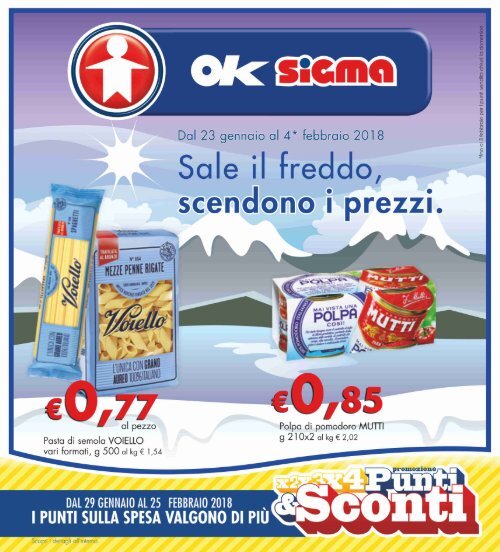 Volantino offerte 23 gennaio - 4 febbraio 2018