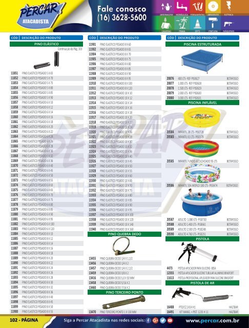 Catálogo de Produtos 2017 - Grupo Percar Atacadista