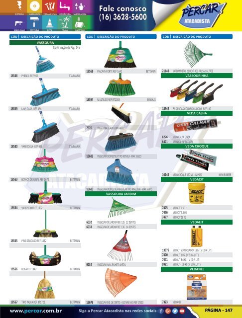 Catálogo de Produtos 2017 - Grupo Percar Atacadista