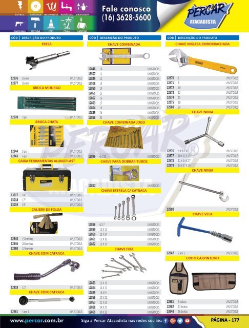 Catálogo de Produtos 2017 - Grupo Percar Atacadista