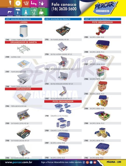 Catálogo de Produtos 2017 - Grupo Percar Atacadista