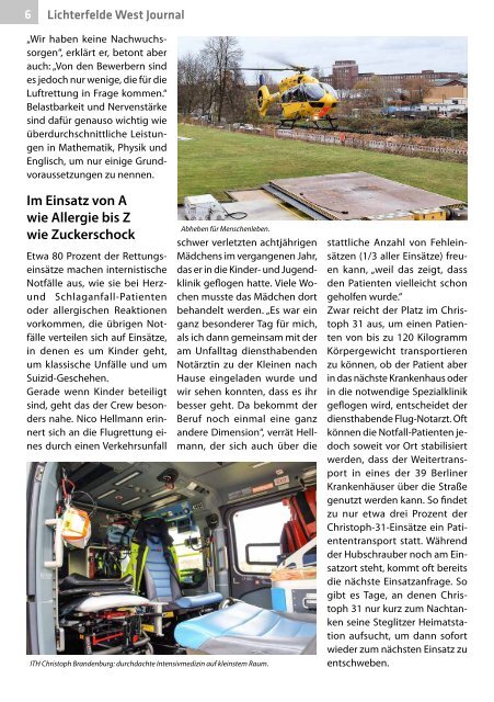 Lichterfelde West Journal Nr. 1/2018