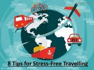 8 Tips for Stress-Free Travelling