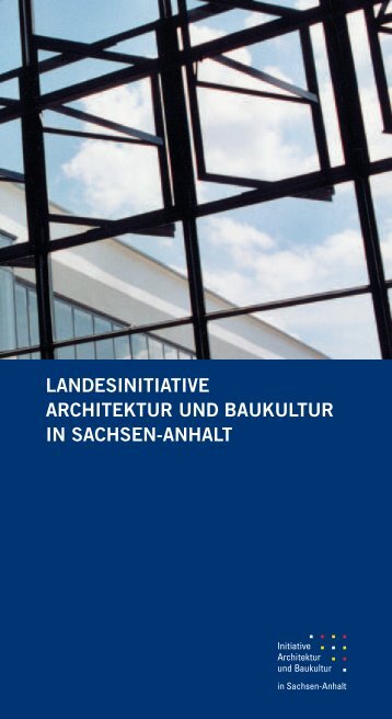 intitiative_präsentation - Architektenkammer Sachsen-Anhalt