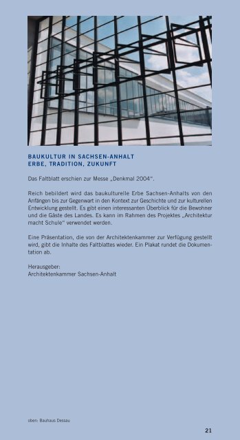 intitiative_präsentation - Architektenkammer Sachsen-Anhalt