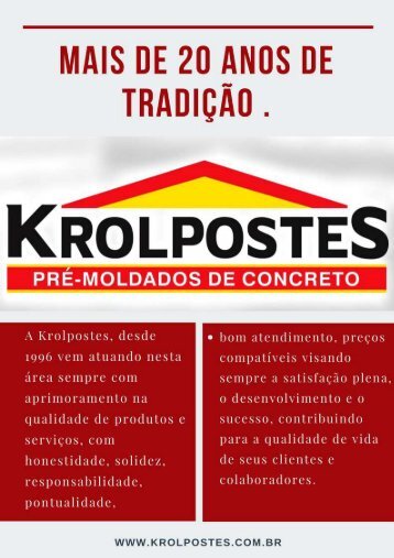 PRE-MOLDADOS KROLPOSTES