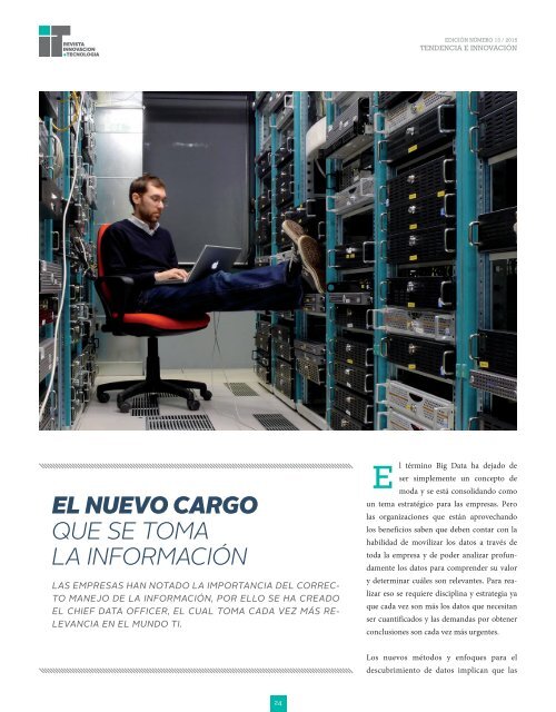 Revista Innovacion+Tecnologia ed N° 13