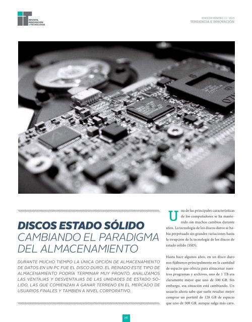 Revista Innovacion+Tecnologia ed N° 13