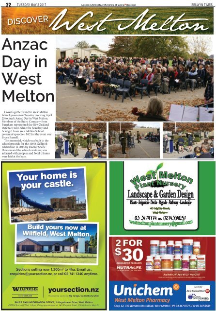 Selwyn Times: May 02, 2017