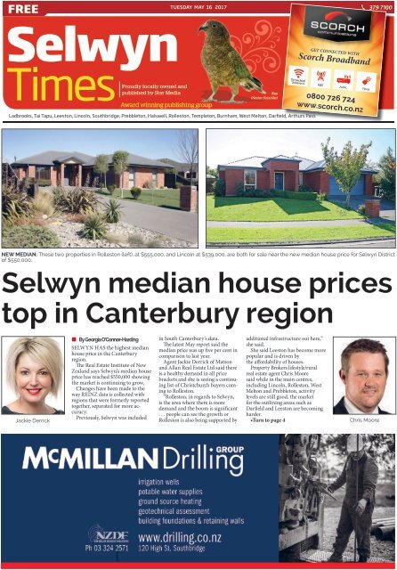 Selwyn Times: May 16, 2017