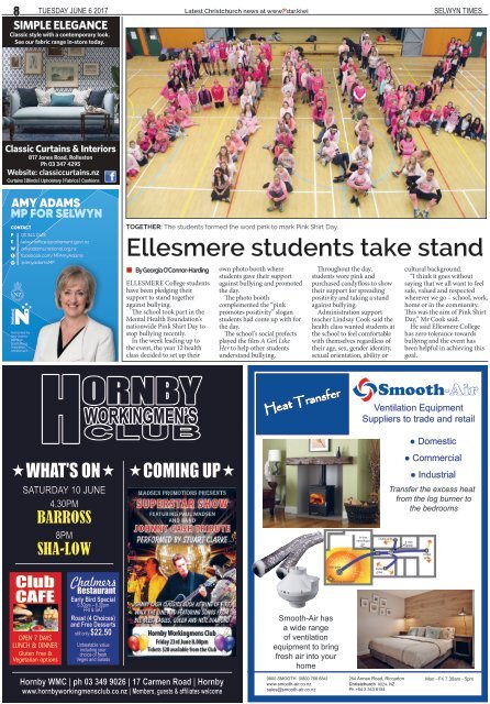 Selwyn Times: June 06, 2017