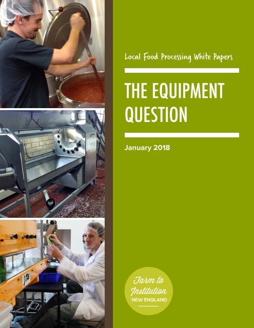 FINE Equipment White Paper