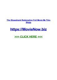 tHe shaWsHaNK ReDEmPTIoN fUll moviE KicKass