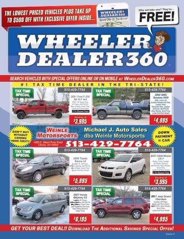 160 free Magazines from WHEELERDEALER