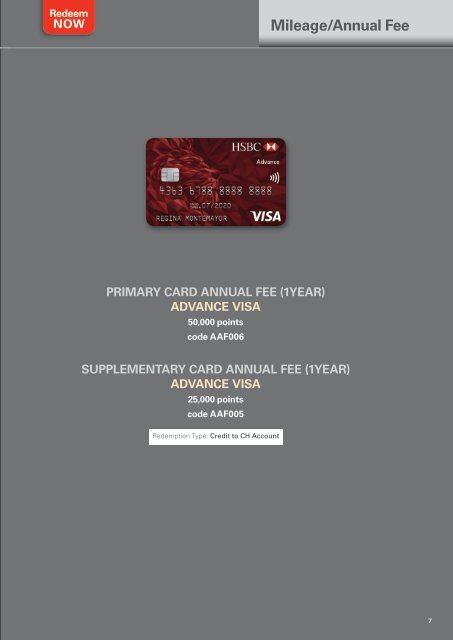 HSBC ADVANCE REWARDS CATALOG 2018