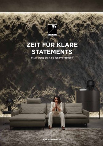 WK Wohnen - Zeit für klare Statements. 2019/2020