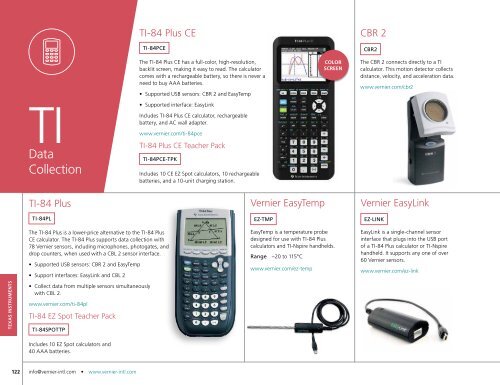 Vernier Catalog English 2018