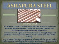 ASHAPURA STEEL