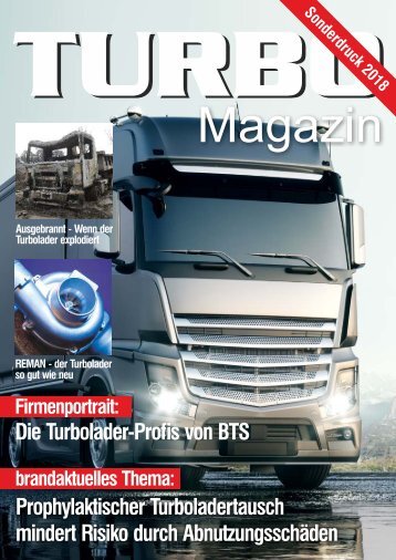 Turbo-Magazin Sonderdruck Turbolader-LKW