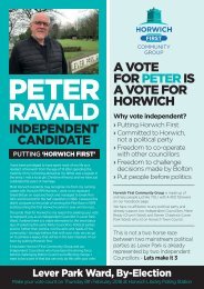 Peter Ravald - Independent Candidate