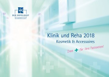 Der Hotelgast – Klinik & Reha Katalog 2018