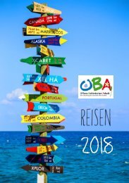 Reiseprospekt 2018