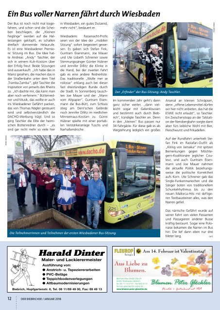 DER BIEBRICHER, Nr. 314, Januar 2018