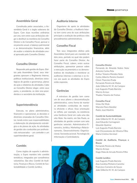 Espro | Relatório Anual 2016