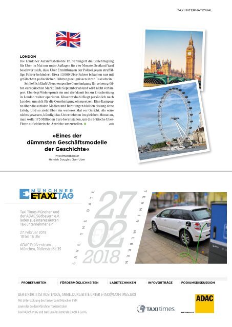 Taxi Times DACH - Januar 2018