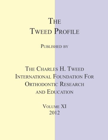 case report - The Charles H. Tweed International Foundation