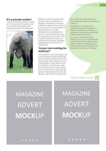 Sheep Matters - August/ September 2017