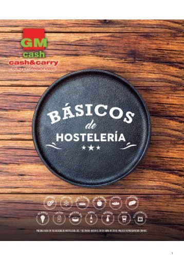 GROS MERCAT catálogo básicos hosteleria Zona Canarias hasta 30 de abril 2018