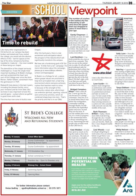 The Star: January 18, 2018