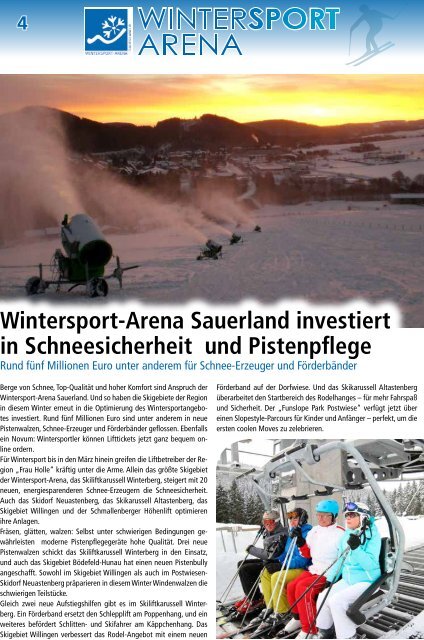 Wintersport-Arena Sauerland 2018