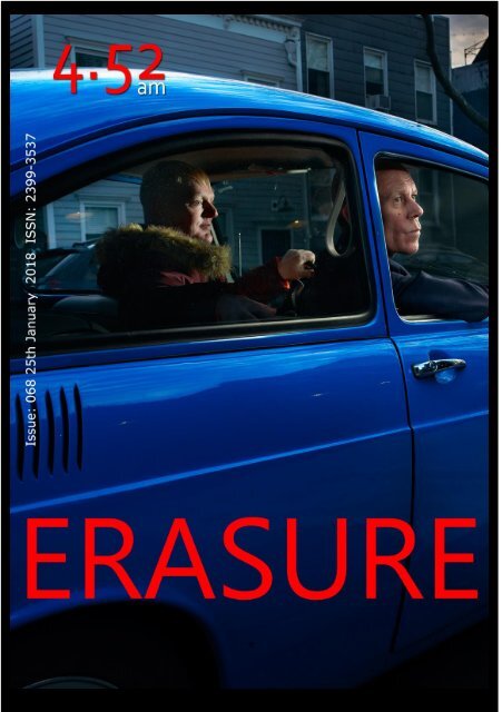 4.52am Issue: 068 The Erasure Edition  25th January 2018