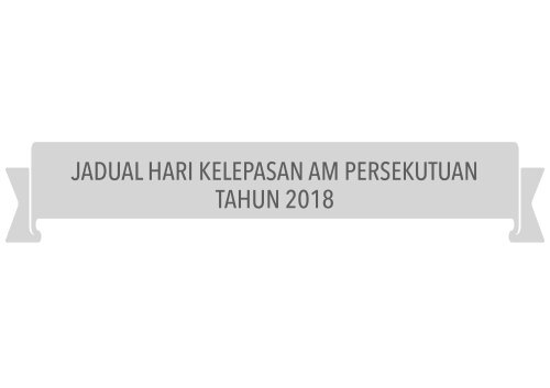 Sasaran Kerja Tahunan & Takwim Bahagian Buku Teks 2018