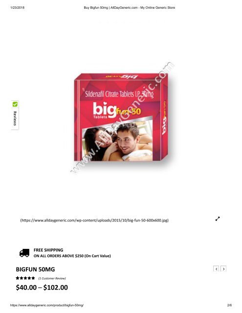Buy Bigfun 50mg