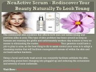  NeuActive Serum - Eliminate Dryness from the Skin